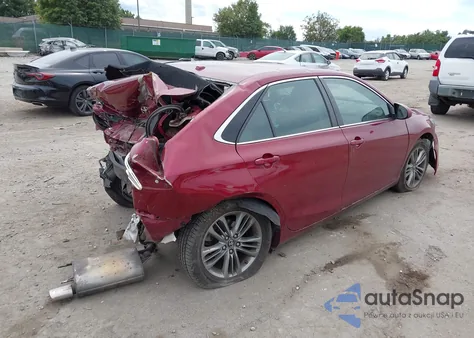 2017 Toyota Camry Se from USA, damaged, VIN 4T1BF1FK3HU777813